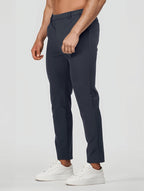 Rocio Stretch Trousers - Navy Blue