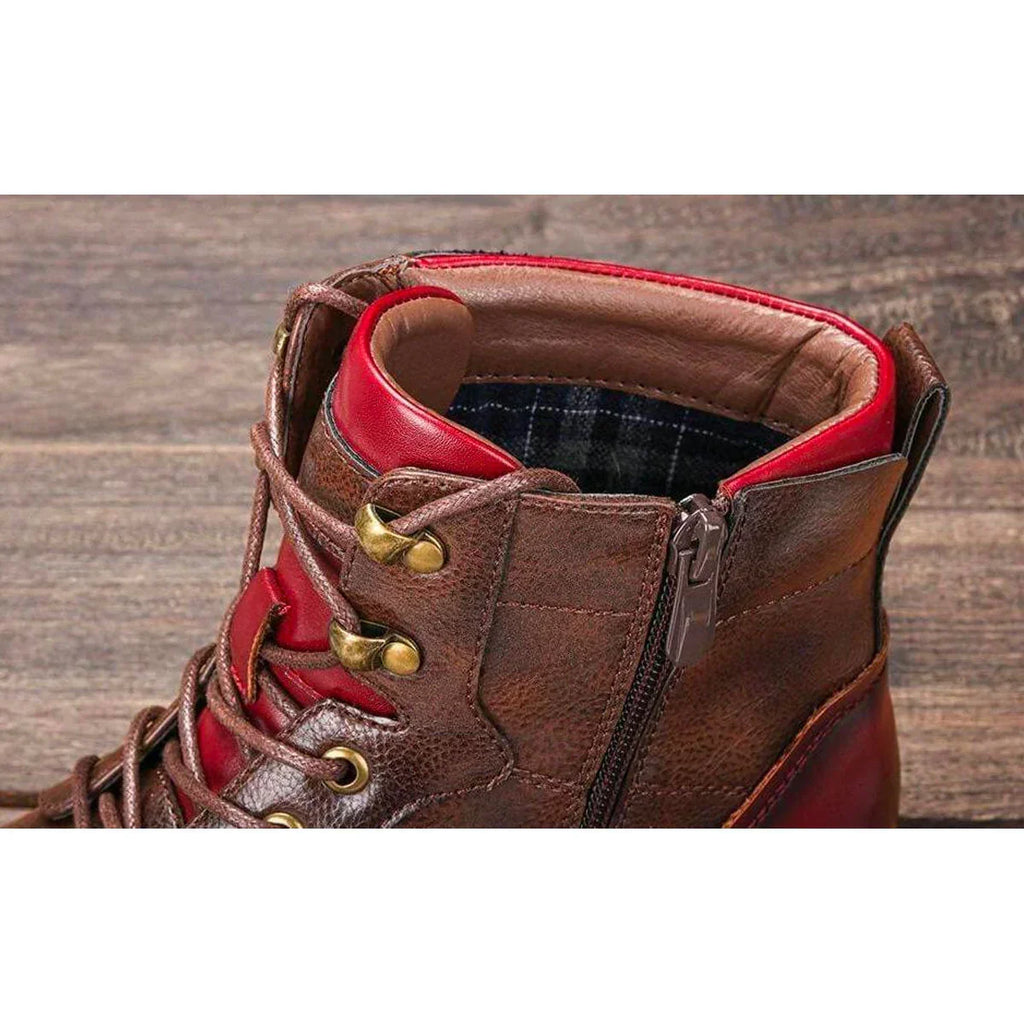 Elbert - Leder-Oxford-Stiefel