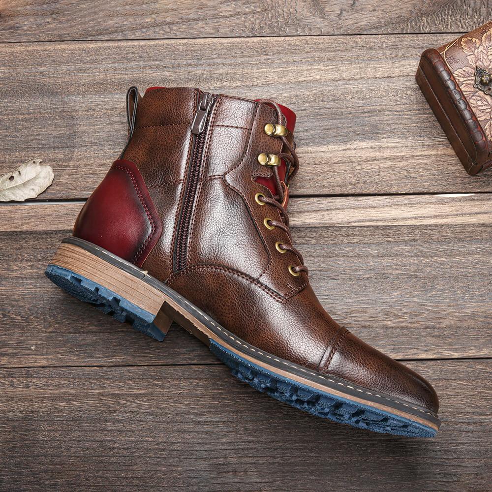Elbert - Leder-Oxford-Stiefel
