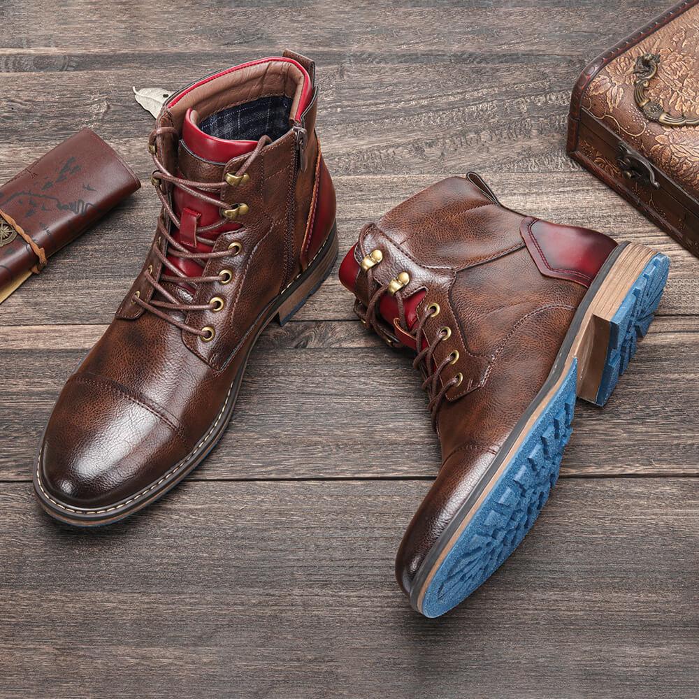 Elbert - Leder-Oxford-Stiefel
