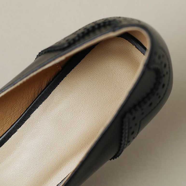 Célora Leather Strap Heels