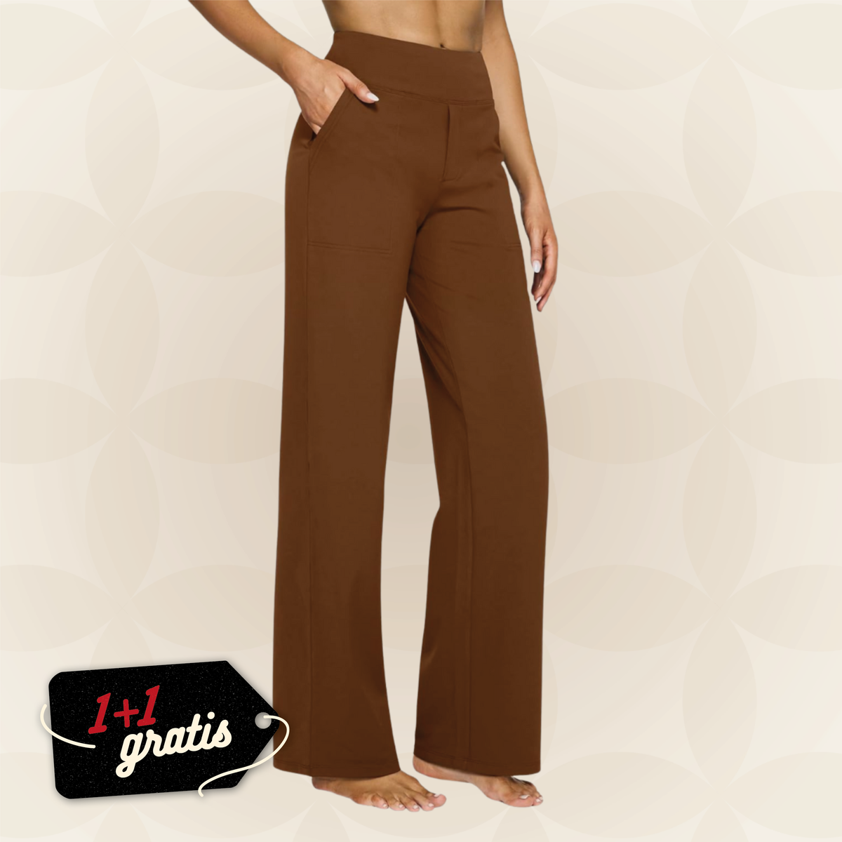 Sanne – Bequeme Stretchhose für jede Frau - Jetzt 1+1 GRATIS!