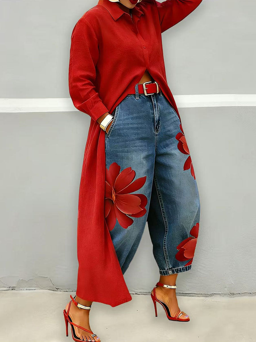 Emma | Chic Loose-Fit Jeans