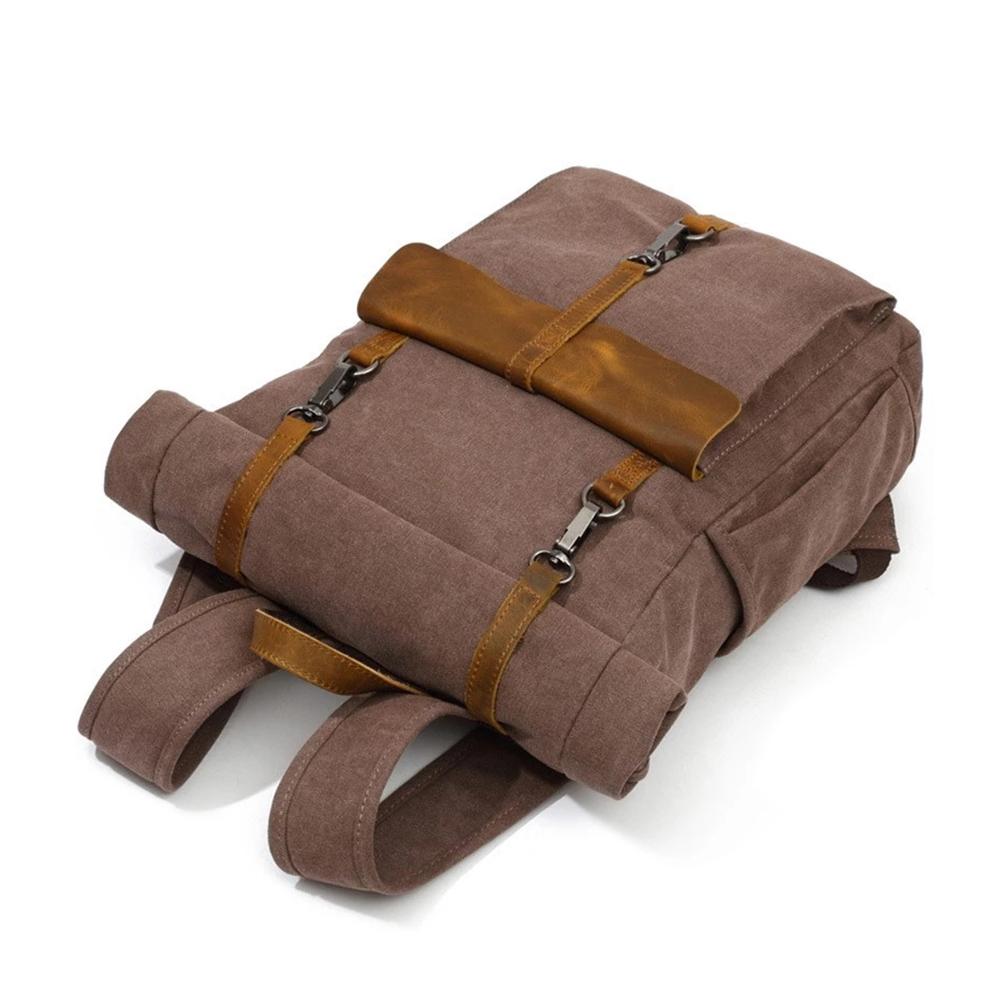 ZÜRICH Vintage Canvas Backpack