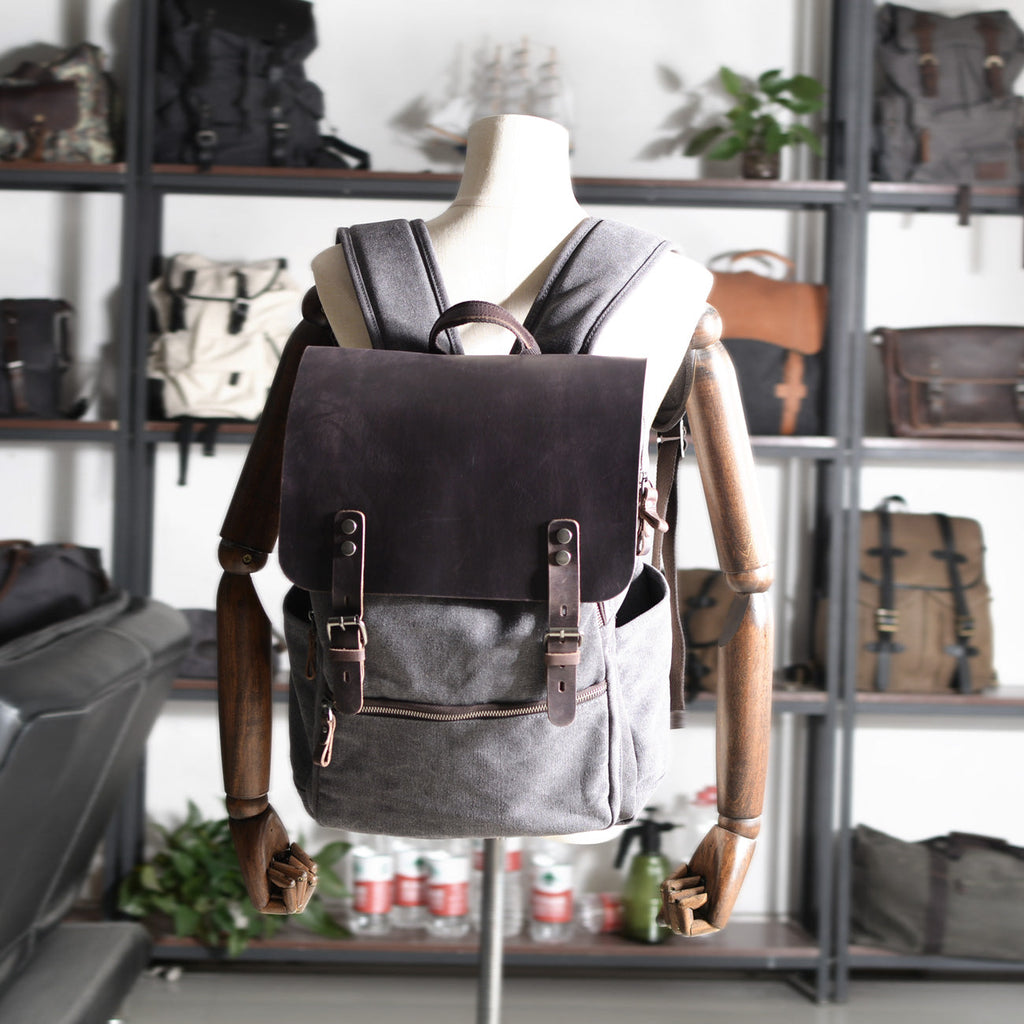 REINE Baumwoll-Canvas-Rucksack