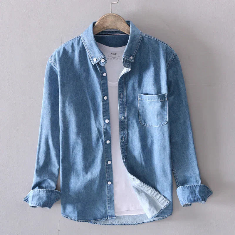Piero | Luxe Denim Shirt