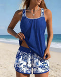 Marie | Bedruckter Tankini-Set