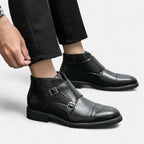 Patrizio™ | Herren Monk Strap Stiefeletten aus hochwertigem Ecopelle