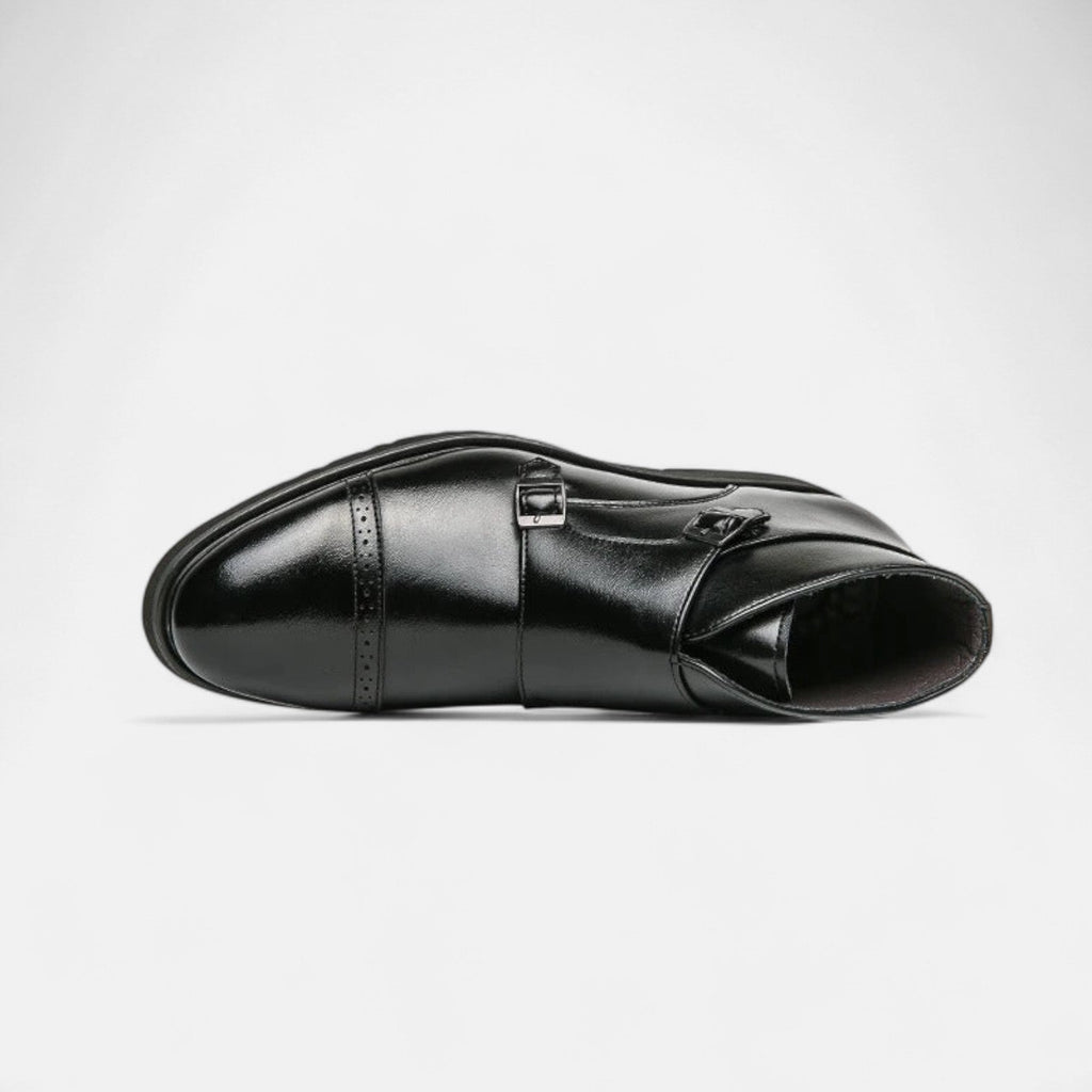 Patrizio™ | Herren Monk Strap Stiefeletten aus hochwertigem Ecopelle