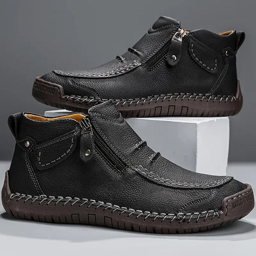 Anton - Stilvolle Herren-Schuhe mit Reißverschluss