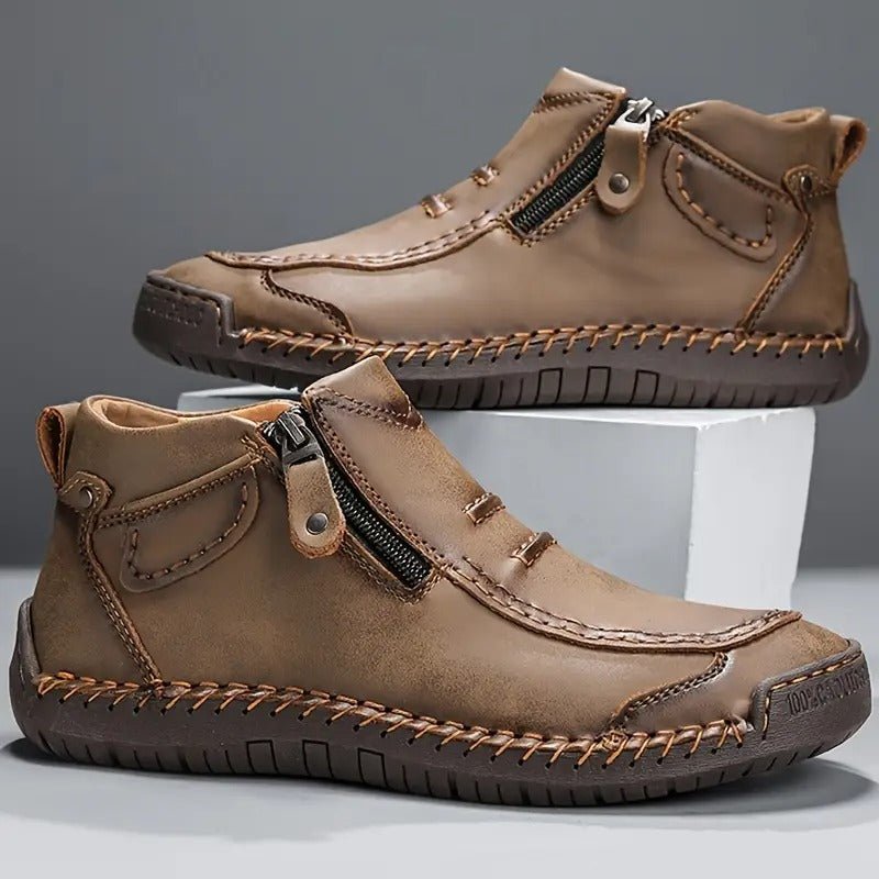 Anton - Stilvolle Herren-Schuhe mit Reißverschluss