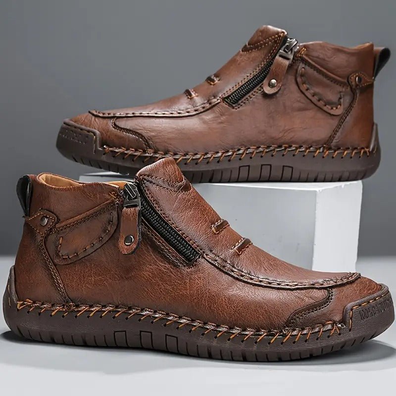 Anton - Stilvolle Herren-Schuhe mit Reißverschluss