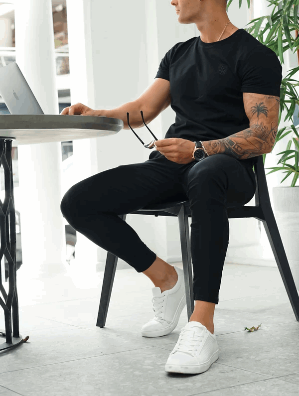 Noa Stretch Pants - Black