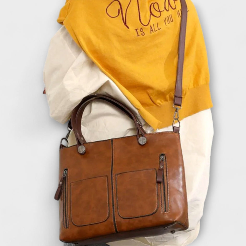 Lora - Stilvolle Lederhandtasche