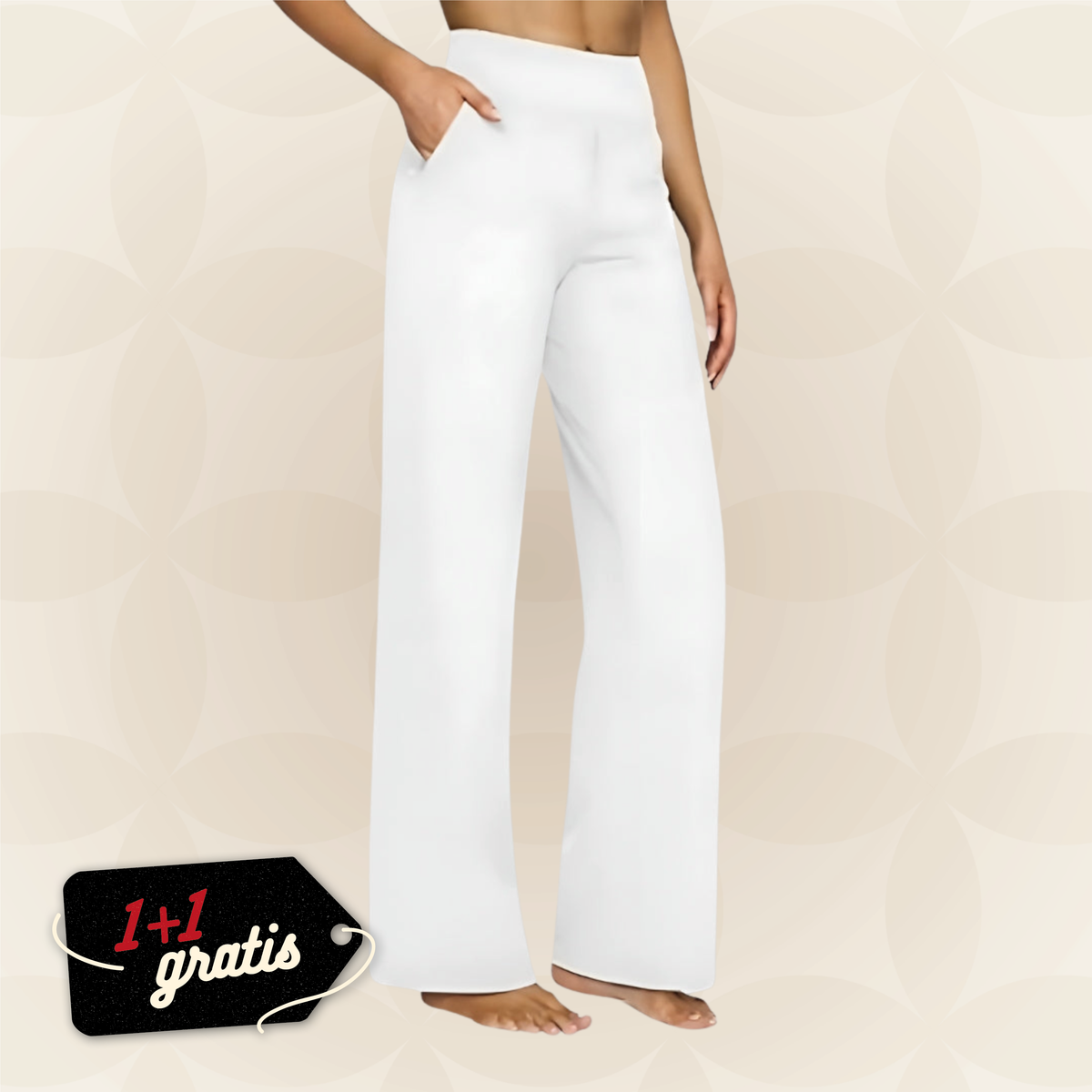 Sanne – Bequeme Stretchhose für jede Frau - Jetzt 1+1 GRATIS!