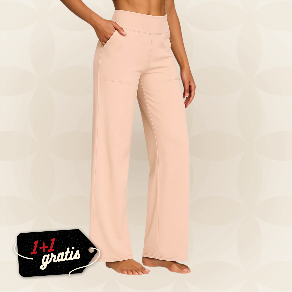 Sanne – Bequeme Stretchhose für jede Frau - Jetzt 1+1 GRATIS!