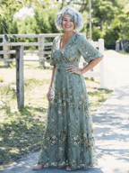 EVADNE | Floral Maxi Dress