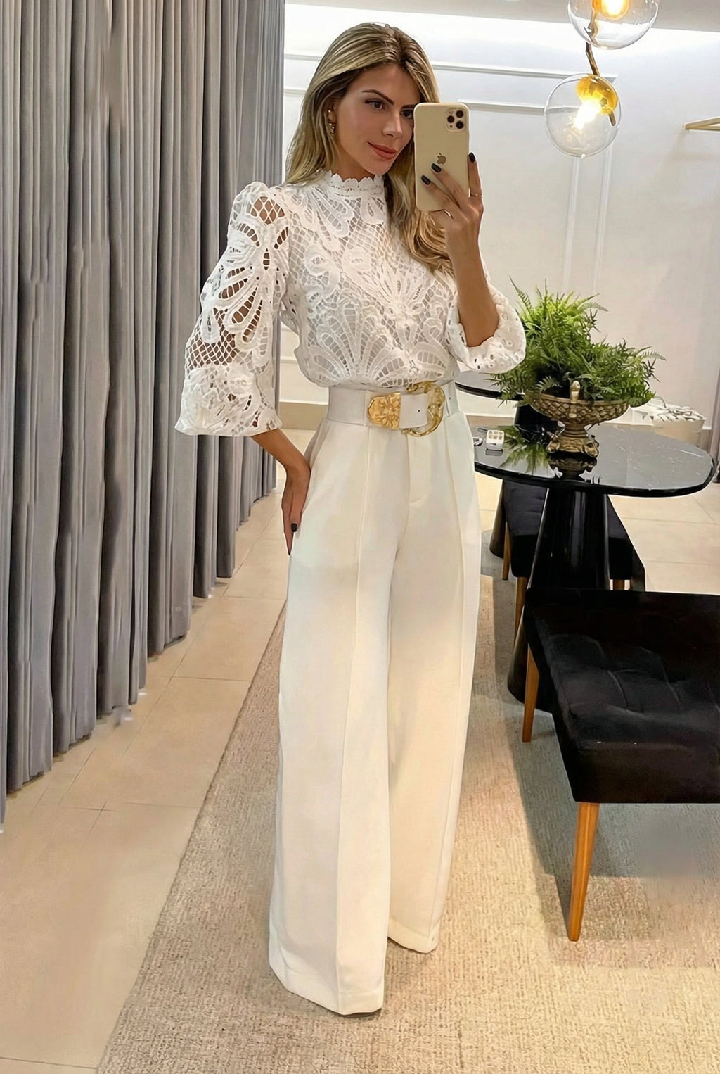 María | Blouse and Pants Set