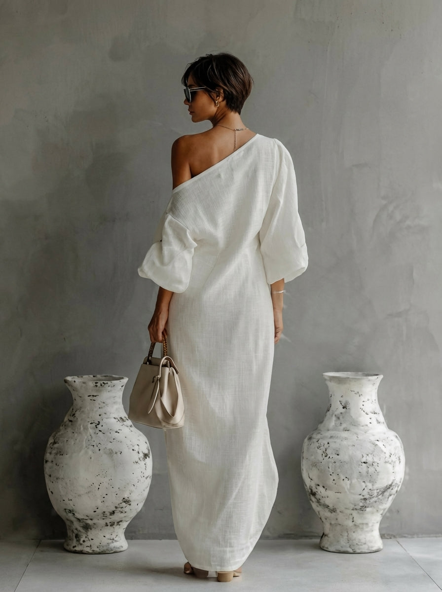 Nelle™ - Stilvolles Maxikleid