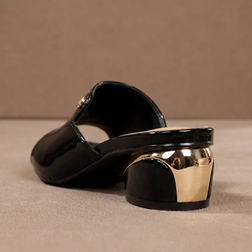 Sorella Glossy Slide Heels
