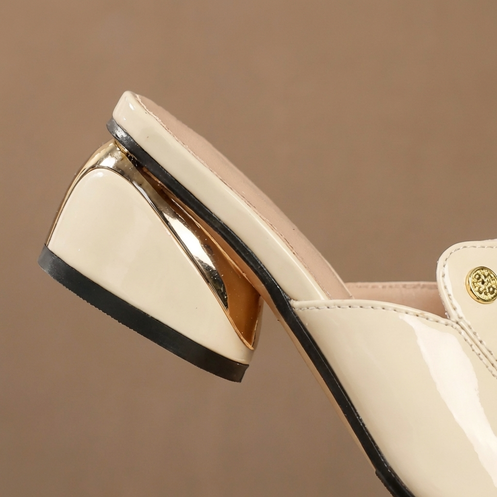 Sorella Glossy Slide Heels