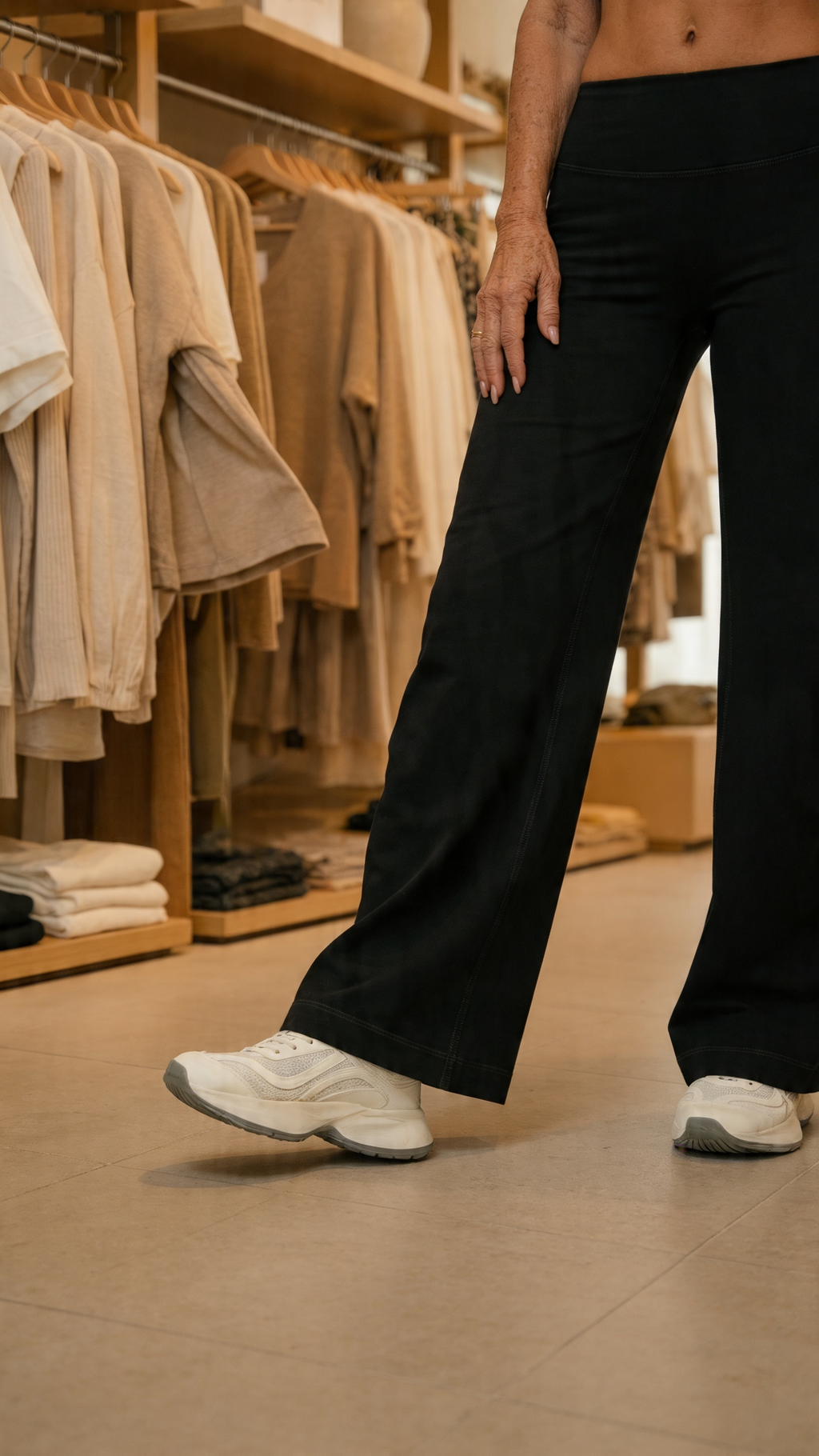 Ria - Bequeme Hochtaillierte Stretchhose aus atmungsaktivem Material