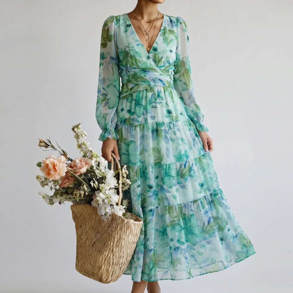 ALTHEA | Floral Maxi Dress