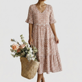 "ANASTASIA | BEQUEMES SOMMERKLEID" can be rewritten as "ANASTASIA | Lässiges Sommerkleid für Komfort".