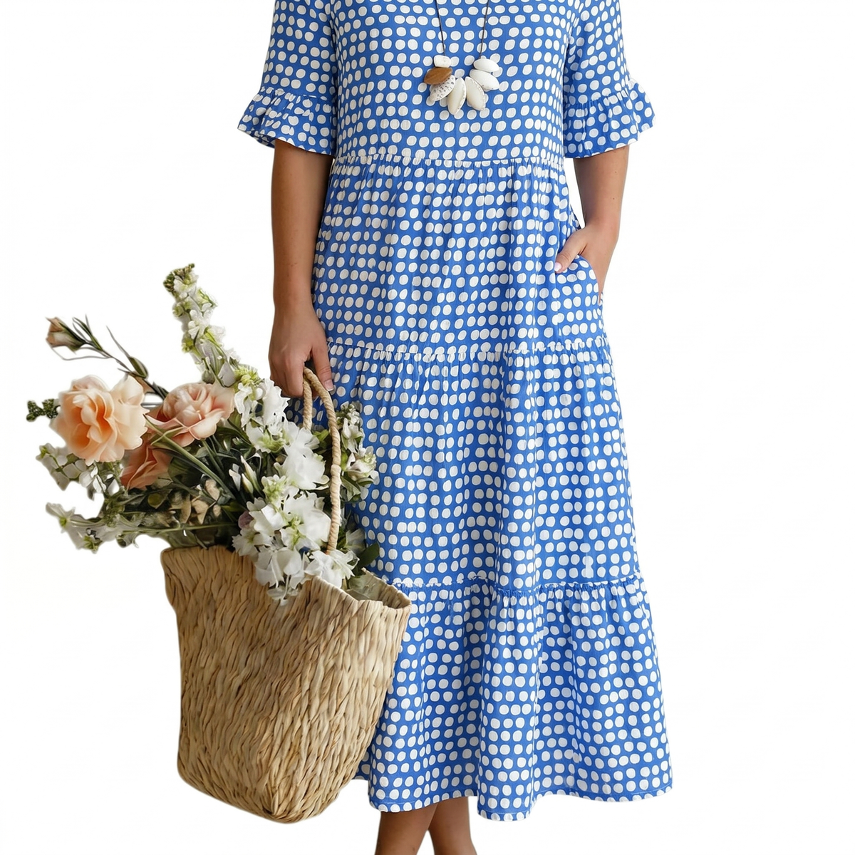 "ANASTASIA | BEQUEMES SOMMERKLEID" can be rewritten as "ANASTASIA | Lässiges Sommerkleid für Komfort".
