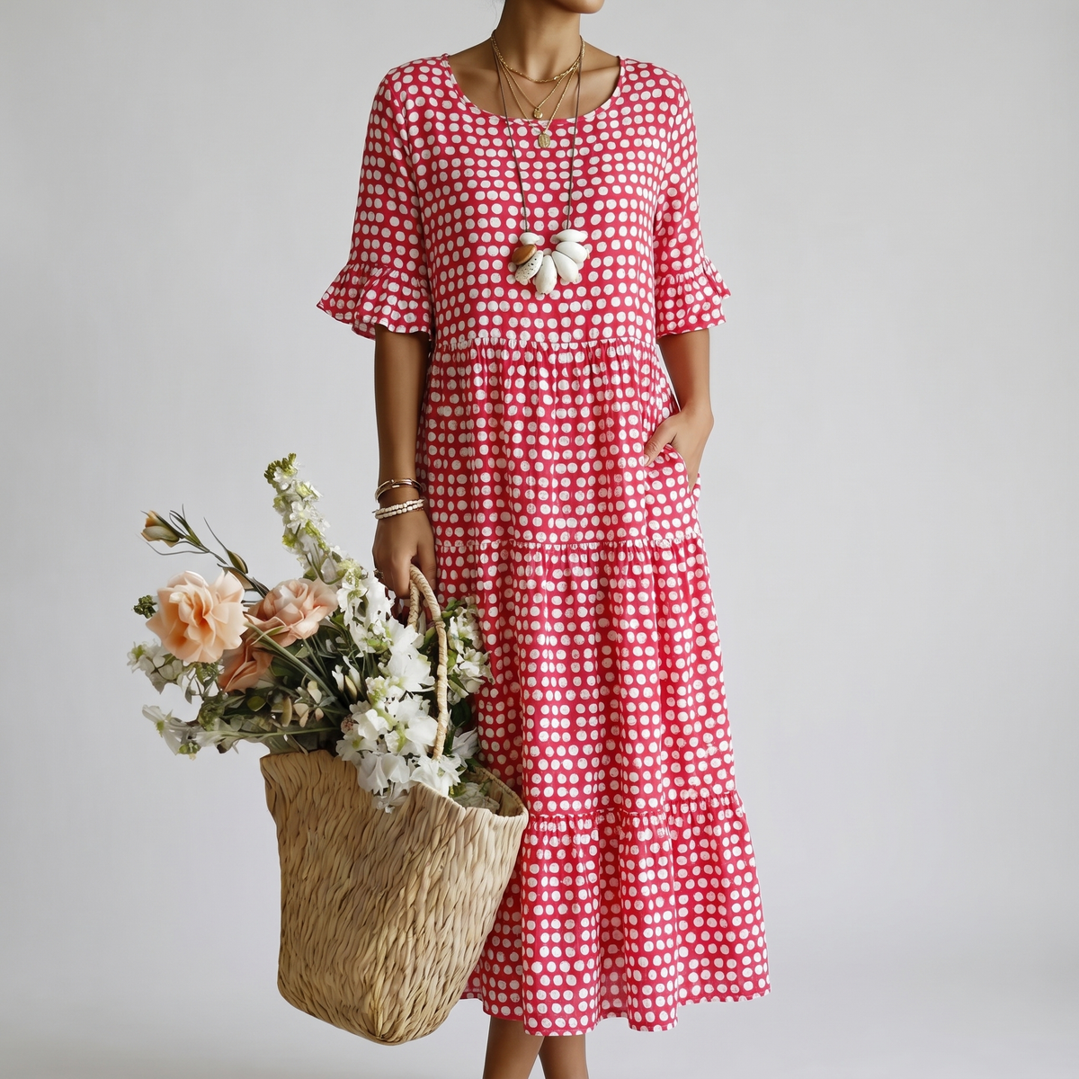 "ANASTASIA | BEQUEMES SOMMERKLEID" can be rewritten as "ANASTASIA | Lässiges Sommerkleid für Komfort".