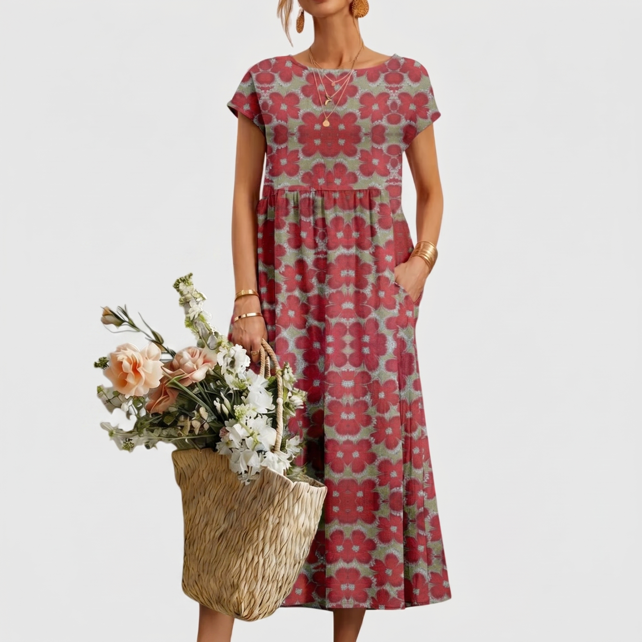 VALENCIA | ELEGANT BLOOM DRESS