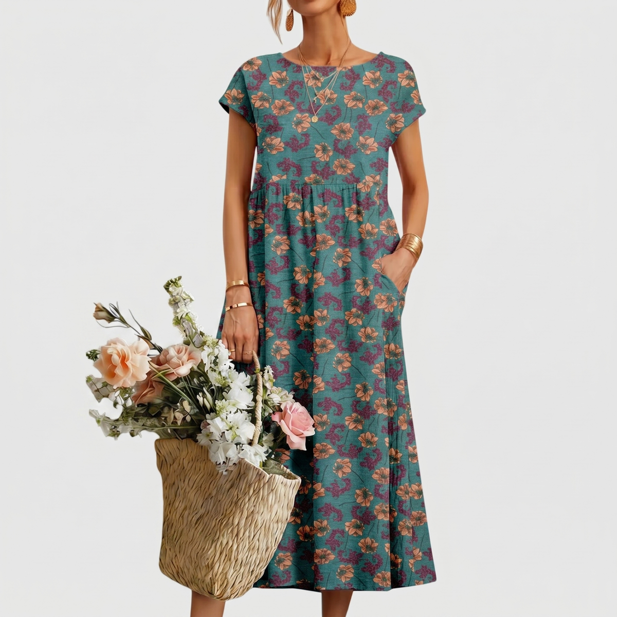 VALENCIA | ELEGANT BLOOM DRESS