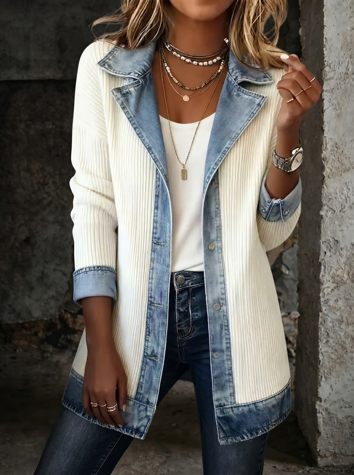 Emilia | Unisex Denim Jacket