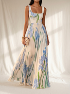 Oriah | A-Line Floral Maxi Dress