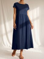 Gabrielle | Zeitloses elegantes Midikleid