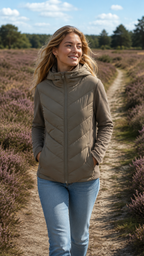 Romee | Gemusterte Übergangsjacke