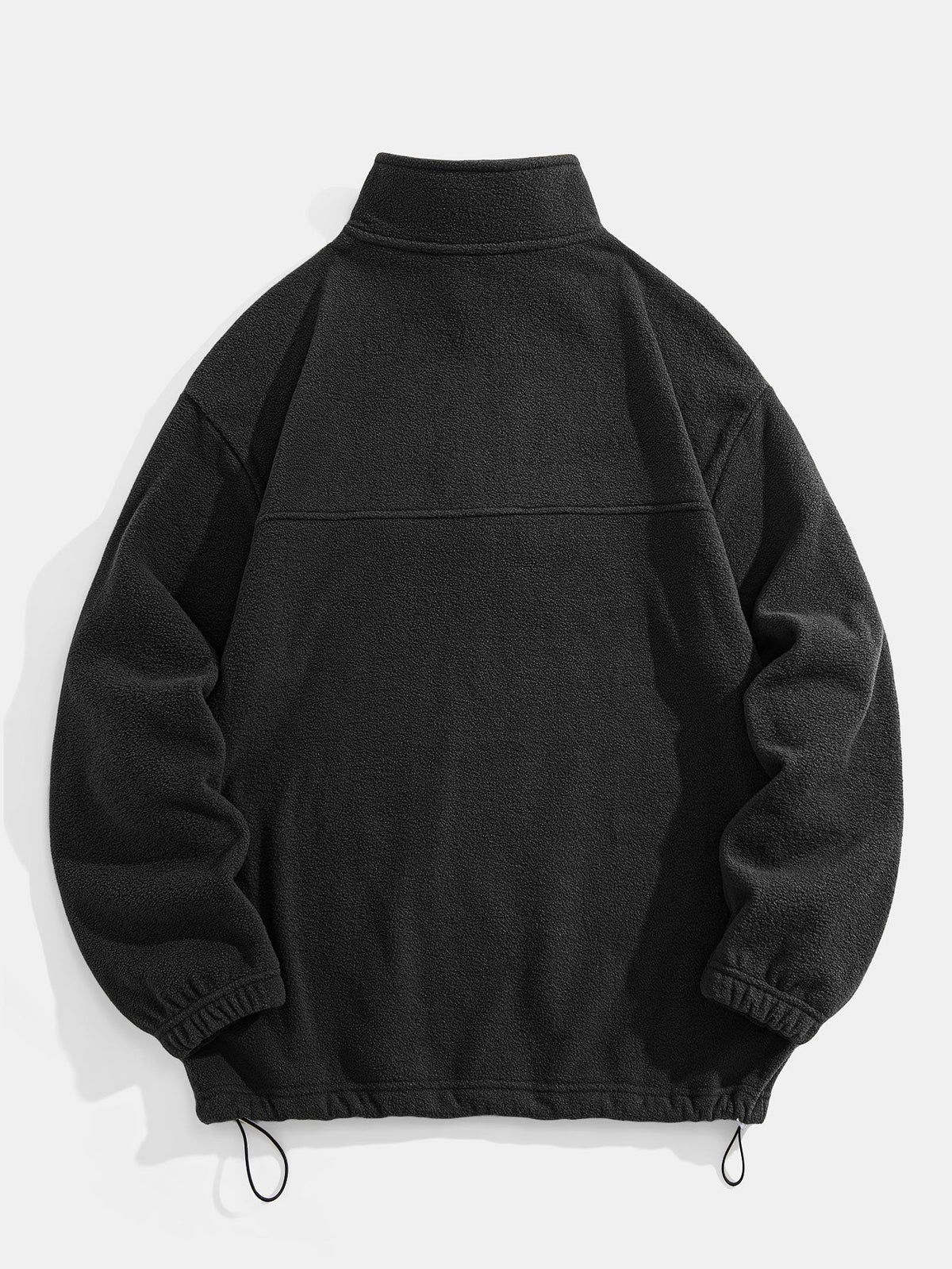 Cozy Quarter Zip Fleece Sweatshirt with Relaxed Fit
