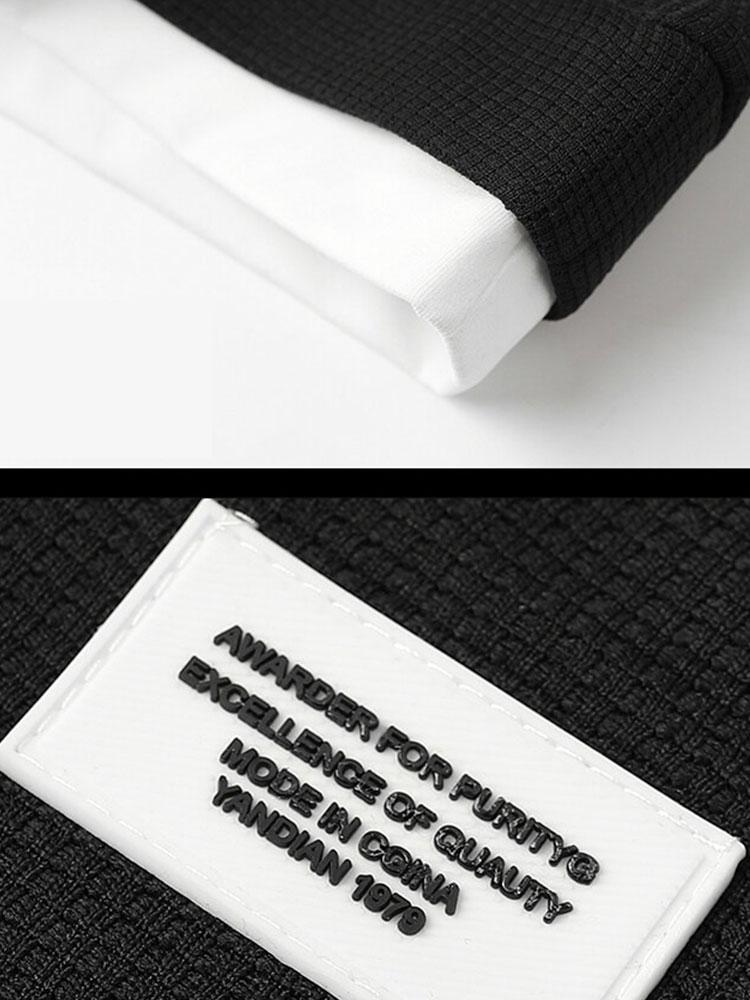 Zwei-Lagen Waffel-Sweatshirts