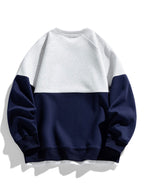 Dual-Color Block Sweatshirt