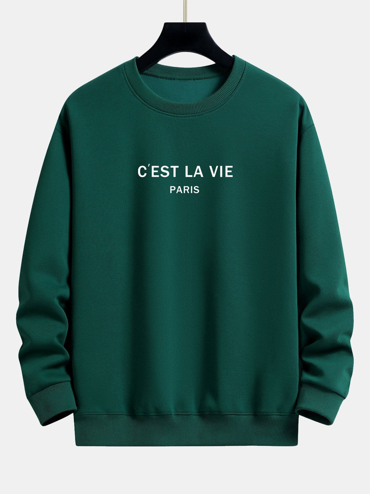 Relaxed Fit Paris Print Sweatshirt