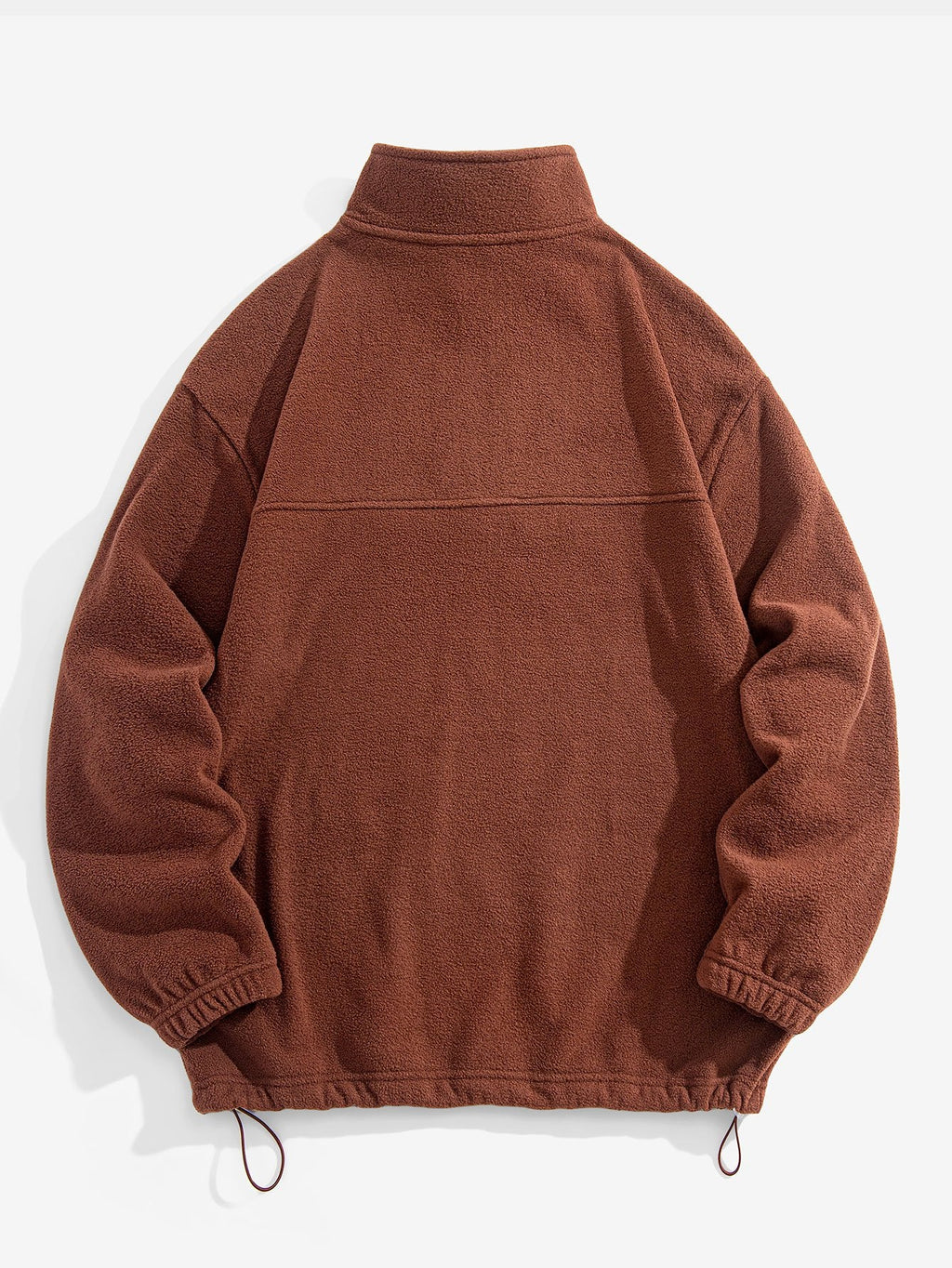 Cozy Quarter Zip Fleece Sweatshirt with Relaxed Fit