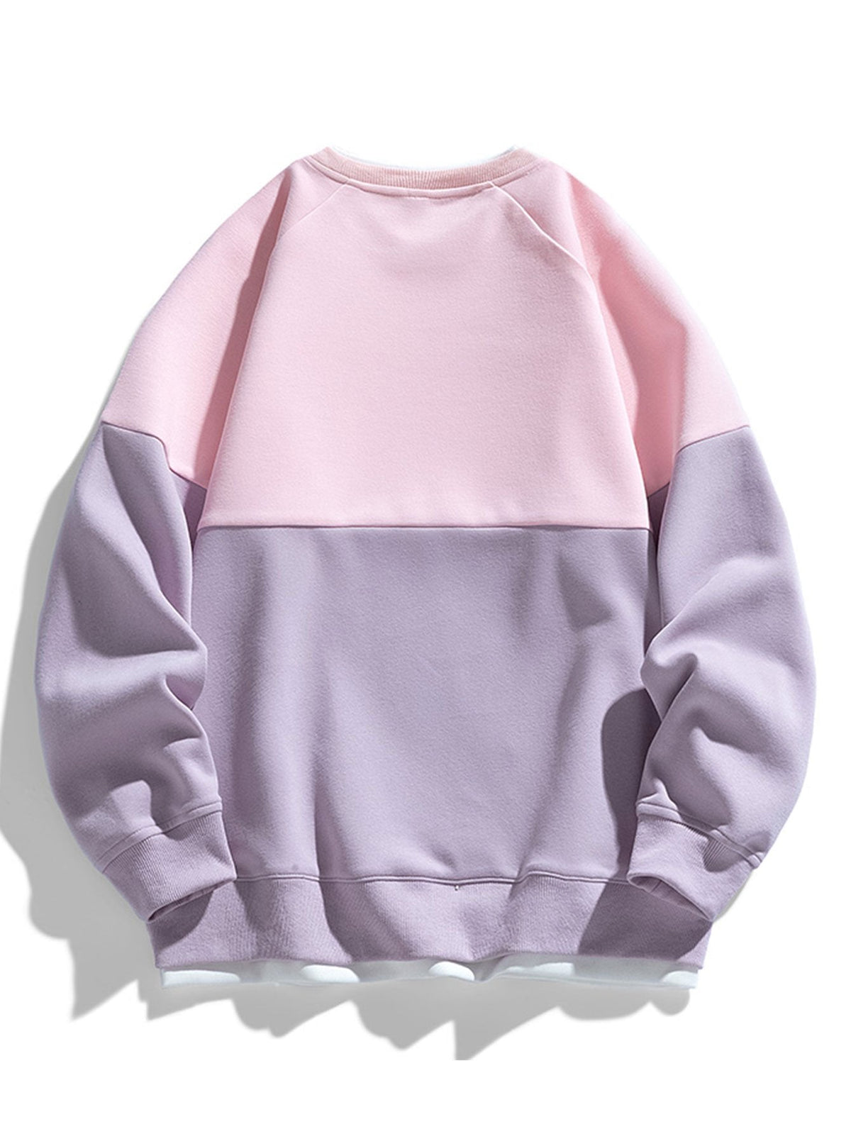 Dual-Color Block Sweatshirt