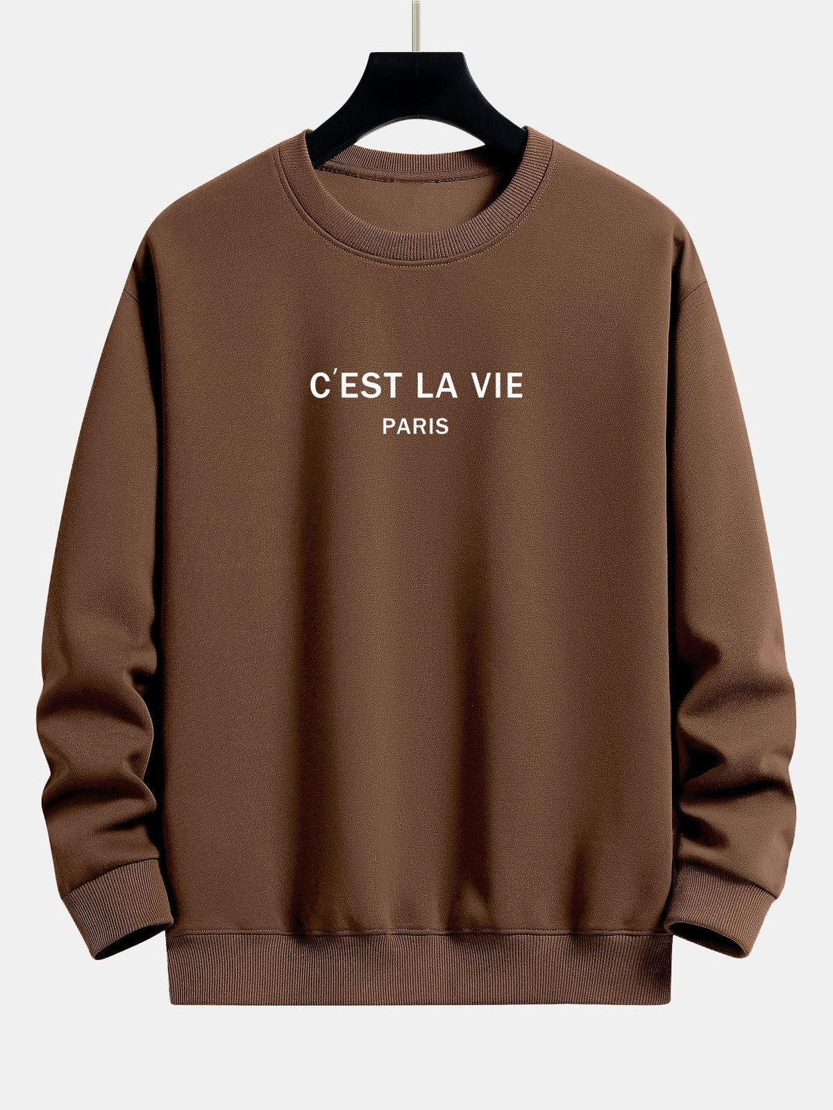 Relaxed Fit Paris Print Sweatshirt