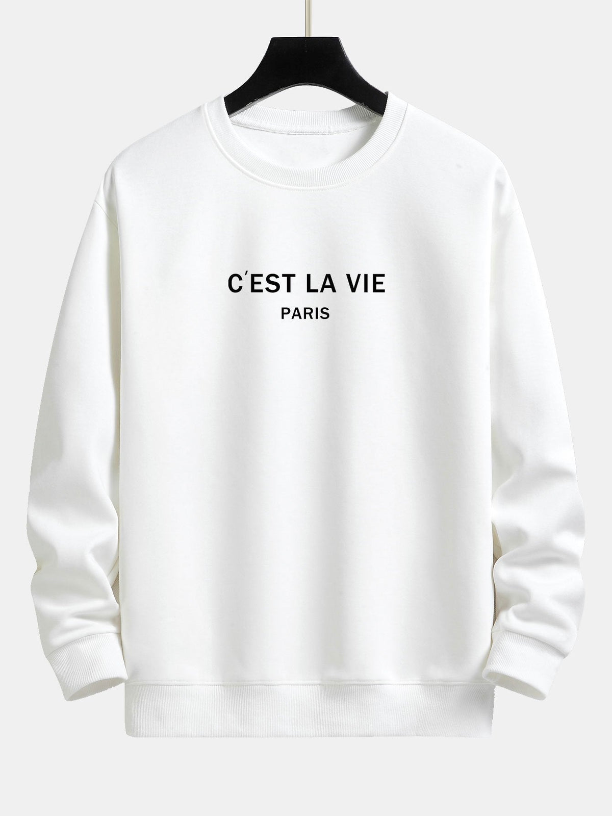 Relaxed Fit Paris Print Sweatshirt