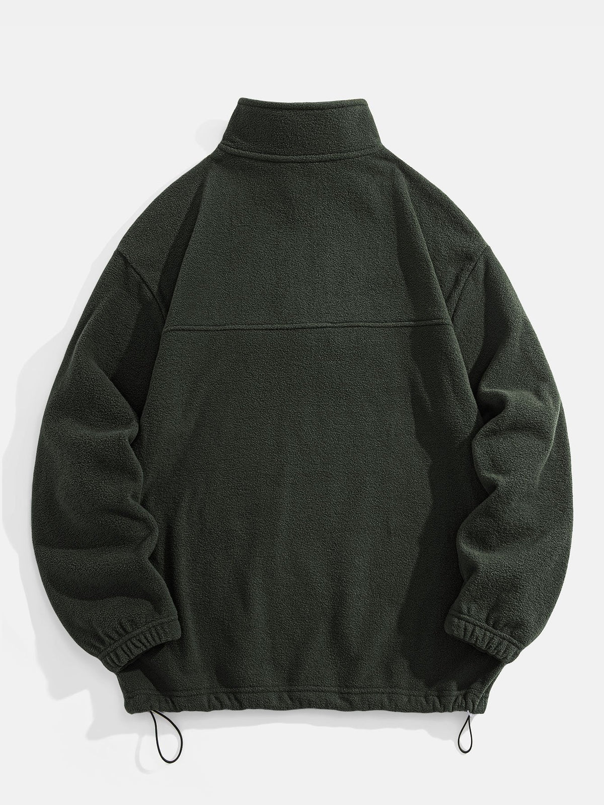 Cozy Quarter Zip Fleece Sweatshirt with Relaxed Fit