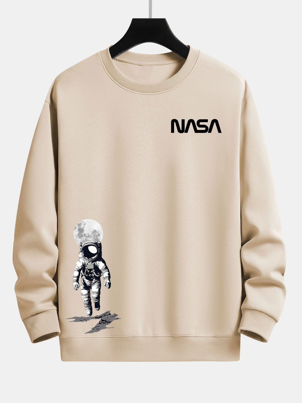 Relaxed Fit Sweatshirt featuring NASA Astronaut Design