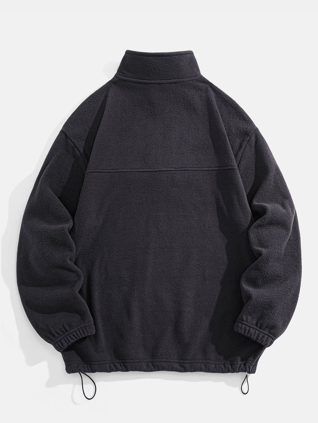 Cozy Quarter Zip Fleece Sweatshirt with Relaxed Fit
