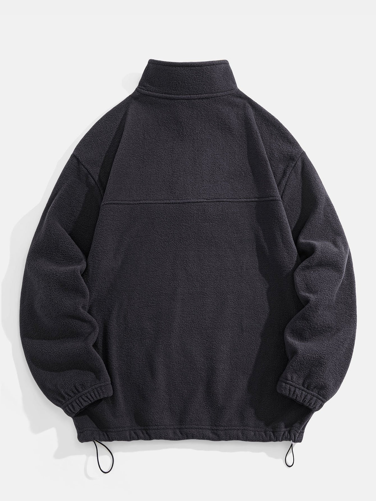 Cozy Quarter Zip Fleece Sweatshirt with Relaxed Fit