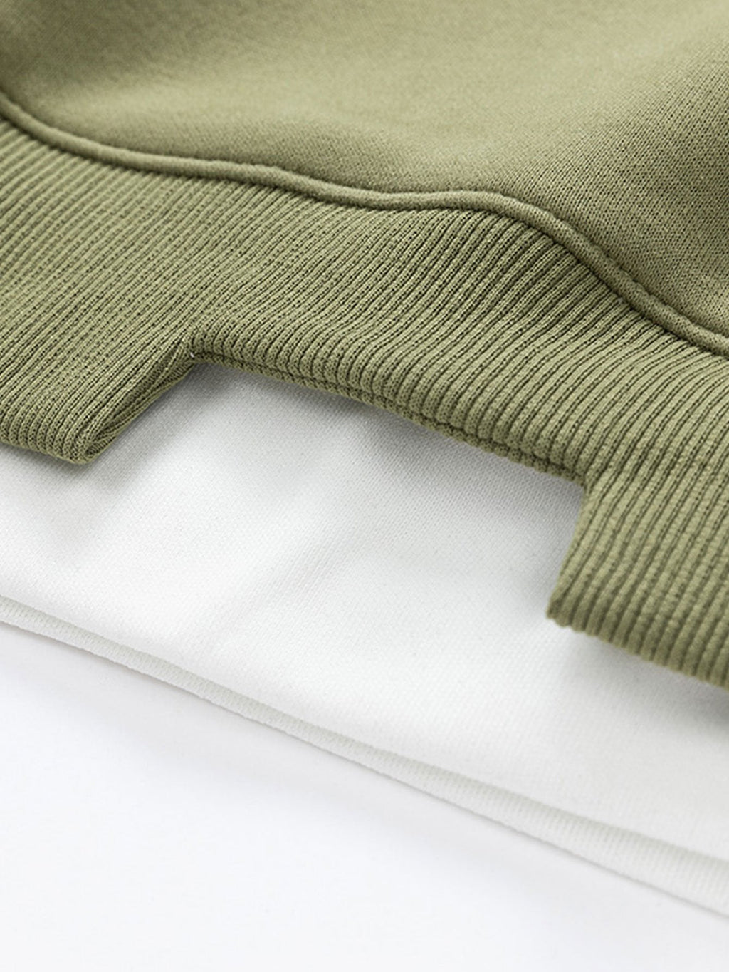 Dual-Color Block Sweatshirt