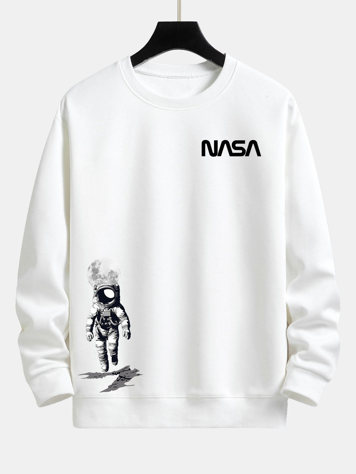 Relaxed Fit Sweatshirt featuring NASA Astronaut Design